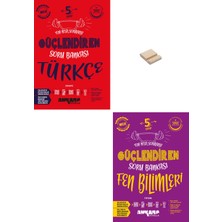 Ankara Yayıncılık 5. Sınıf Güçlendiren Türkçe ve Fen Bilimleri Soru Bankası + Telefon Tutucu