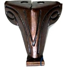 Moda Sac Ahşap, Sunta Sandık Ayağı, Kutu Ayak 2,5 cm - Eskitme