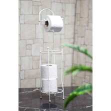 Depa Ferforje Wc Tuvalet Kağıtlık Beyaz