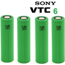 Sony Vtc6 18650 3.7V 3000 Mah Li-İon Şarjlı Pil 5'Li