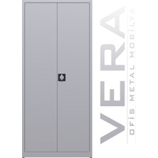 Vera Ofis Mobilya Dosya Dolabı 180'LİK Metal Dolap - Çelik Dolaplar - Metal Dosya Dolapları -Arşiv - kiler - garaj