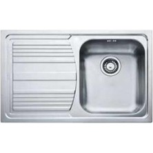 Franke Lll 611 Sol Damlalıklı Dekorlu Tezgah Üstü Eviye