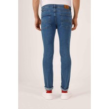 Dufy Mavi Erkek Regular Fit Pantolon
