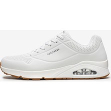 Skechers Uno  -  Stand On Air Erkek Beyaz Sneakers 52458 Wht