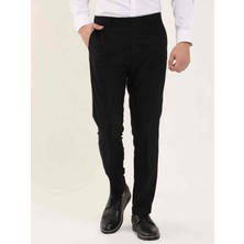 Dufy Siyah Erkek Regular Fit Pantolon