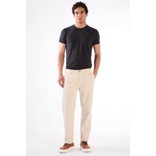 Kemik Yan Cep Düz Regular Fit Erkek Pantolon