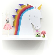 Mini Wooden Toys Ahşap Özel Tasarım Çocuk Odası Rafı