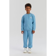 Bg Store Erkek Çocuk Mavi Sweatshirt
