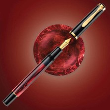 Pelikan Classic M200 Marbled Red Special Edition Fountain Pen -M