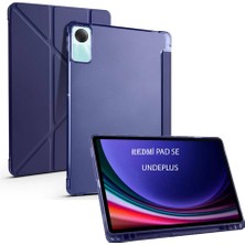 MobaxAksesuar Xiaomi Redmi Pad SE 11inç Kılıf Kalem Bölmeli Trifolding Case