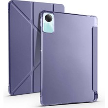 MobaxAksesuar Xiaomi Redmi Pad SE 11inç Kılıf Kalem Bölmeli Trifolding Case