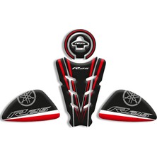 R25 Yamaha Uyumlu 3D Tank Pad Set (2014/2018) 3