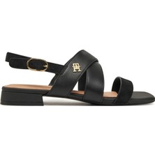 Tommy Hılfıger Kadın Sandalet FW0FW08507-BDS