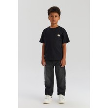 Bg Store Erkek Çocuk Siyah Tshirt