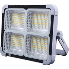 CATA Taşınabilir 200W Solar LED Projektör IP65 Su Geçirmez Özellikli Enerji Tasarruflu Aydınlatma