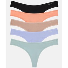 Calvın Kleın Kadın 5 Li Tanga QD5250-W5X