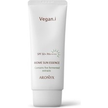 Aronyx 50 ml Vegan Biyom Güneş Kremi 50 Spf Tüm Cilt Tipleri İçin Suya Dayanıklı Koruma