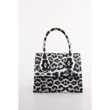 Weembag Leopar Desen Tek Saplı Palermo Kadın Çanta