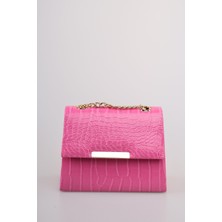 Weembag Kroko Zincir Askılı Roma Kadın Çanta