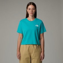 W Sımple Dome Cropped Relaxed Tee