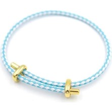 Hasır Bileklik - Mavi