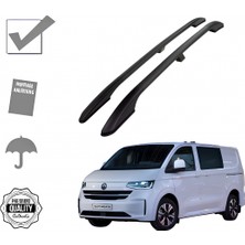 Transporter Kombi Kısa Şase 2025 2026 2027 Portbagaj Tavan Çıtası Siyah