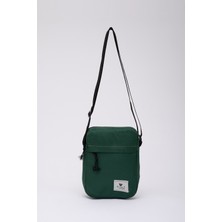 Petrolyeşil U12 Imperteks Kumaş, Fermuarlı 2 Bölmeli ,ayarlanabilir Askılı, Kol ve Omuz Çantası