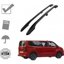 Tourneo Custom Deluxe Kısa Şase 2025 2026 2027 Portbagaj Tavan Çıtası Siyah