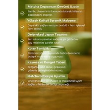 Seramik Matcha Çayı Fırça Bamboo Whisk Tutucu Köpürtücü Tutacağı CIN580