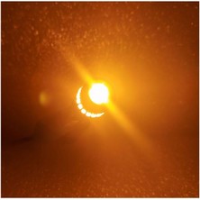 ( 2 x Adet ) 1 Takım Professıonal T10 LED Dipsiz Ampul 18+1 Amber 750LM 3030 Smd Lens Rohs LED