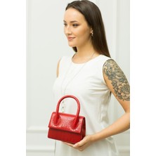 Weembag Kroko Tek Saplı Palermo Kadın Çanta