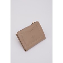 SHAKA Vizon SHK70 Suni Deri Ön Cepli Bozuk ve Kağıt Para Bölmeli Kartlıklı Çıtçıt Kapatmalı Cüzdan