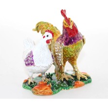 Swaroski Taşlı 2'li Tavuk