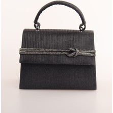 Weembag Çizgili Çupra Saplı Düğüm Şerit Venezia Kadın Çanta