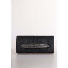 Weem Bag 260 Çizgili Çupra Saplı Kapaklı Abiye Çanta | Modern Abiye Çanta