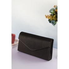 Weembag Çizgili Çupra Biyeli Zarf Venezia Kadın Çanta