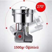 Kitchena HC1500 gr Yüksek Devirli Hububat Bakliyat Öğütücü