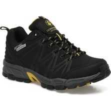 Lumberjack Genç Waterproof Hiking Ayakkabısı Siyah - Sarı Bağcıklı Erkekler İçin Dayanıklı Tasarım