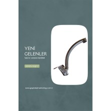 360° Döner Borulu Evye Bataryası – Paslanmaz Gövde, Su Tasarruflu, Şık ve Dayanıklı Mutfak Musluğu