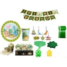 Çıtı Pıtı Store Dinozor Doğum Günü Seti 8 Li Set