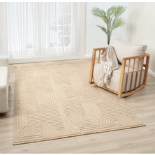 Mariesse Home Lara İskandinav Dokuma Bukleli Modern Salon Halısı Mutfak Halısı Koridor halısı yolluk