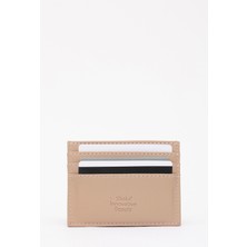 SHAKA Vizon SHK68 Unisex Suni Deri Süper Ince Model Kağıt Para Bölmeli Kredi Kartı ve Kartvizitlik Kartlık Cüzdan