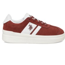 U.S. Polo Assn. JENNER 4PR Bordo Kadın Sneaker
