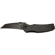 Sog Pinkerton 0689 Bk Siyah Kamp Çakı 18CM - Yarı Otomatik, Kemerlikli, Kutulu