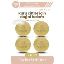 Sabunal Pudra Sabunu 4 Adet - Cilt Bakım Sabunu