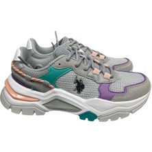 U.S. Polo Assn. Vincent Wmn Spor Ayakkabı Gri