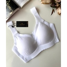 Intive Balensiz Dikişsiz Push-Up Çıkarılabilir Padli Invisible (Görünmez) Bralet - Ithal Bra