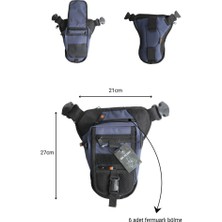 Single Sword Bel Bacak Çantası