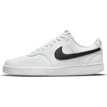 Nike DH3158-101 W Court Vısıon Lonn  Spor Ayakkabı Gizli Dolgu Taban Tekstil Malzeme Beyaz-Siyah