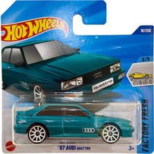 Hot Whells Hot Wheels 87 Audi Quattro Metal Araba 1/64 Ölçekli Gerçekçi Detaylar ile Koleksiyonluk